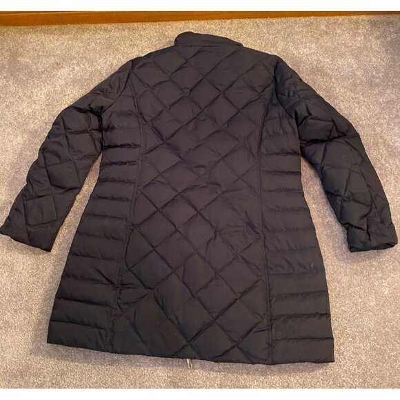 Kenneth Cole Reaction Winter Black Quilted Puffer Coat Zip Front High Collar XL - Picture 2 of 14